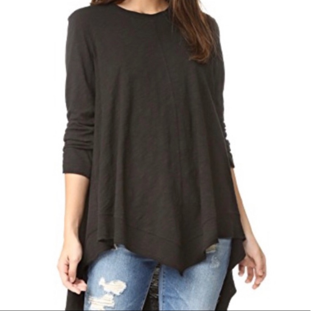 Wilt Assymetrical Long Sleeve Tee
